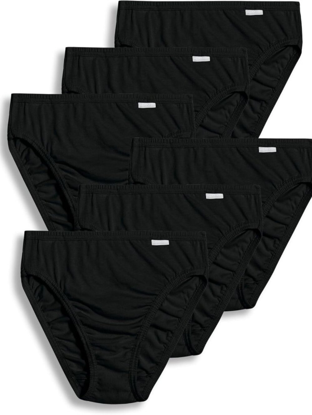 Comfortable 100% Cotton Women's French Cut Underwear - 6 Pack, Soft & Breathable